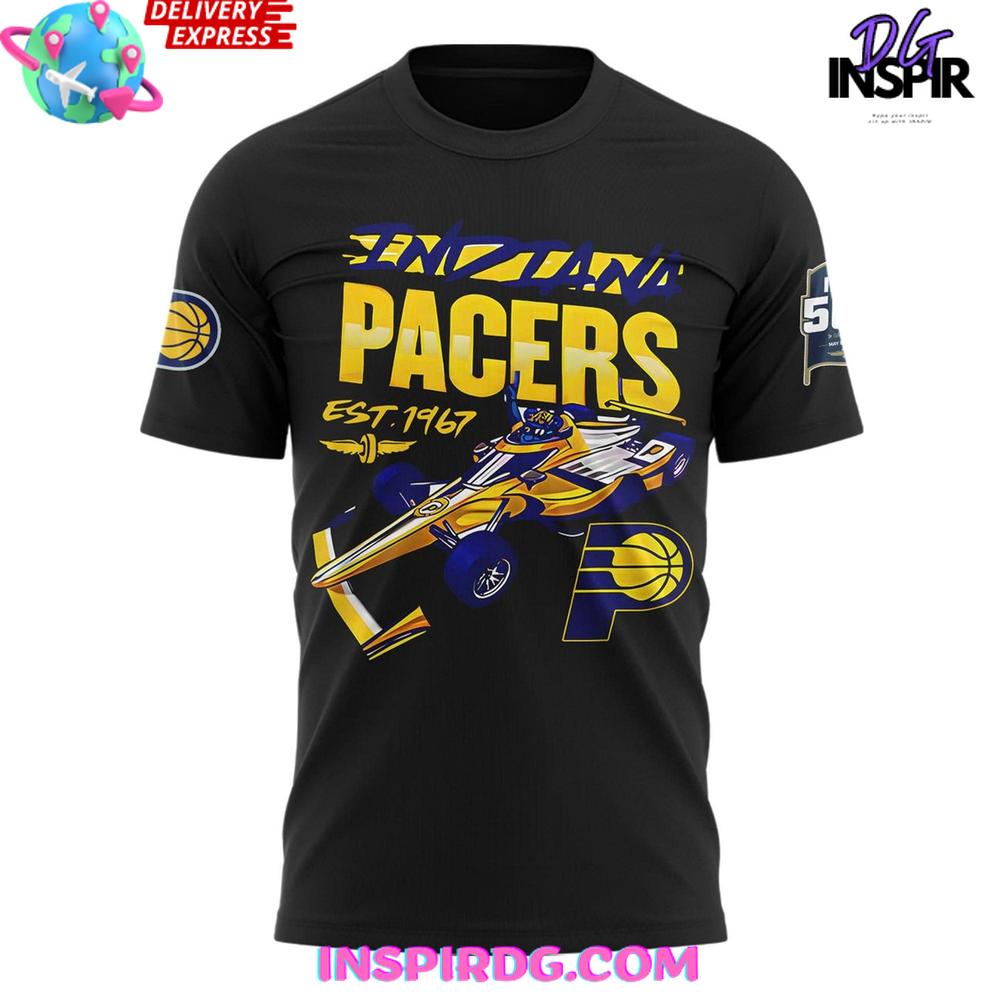 2025 Pacers & Racers Special Edition T-Shirt - Image 2