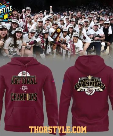2025 Texas A&M Aggies Ncaa Women'S Volleyball National Champions Hoodie T-Shirt