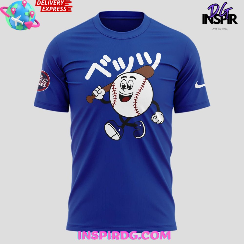 2025 Tokyo Series Los Angeles Dodgers Edition T-Shirt - Image 2