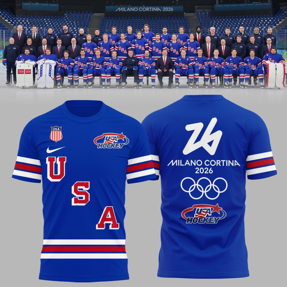 Team Usa Hockey 2026 Olympic Milano Cortina Limited Edition Shirt