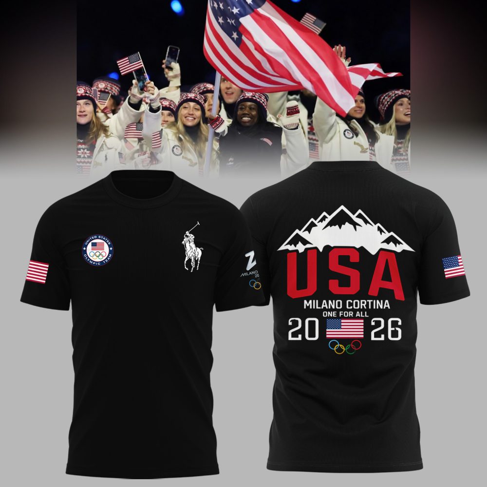 Team Usa 2026 Olympic Milano Cortina Limited Edition Shirt Hoodie