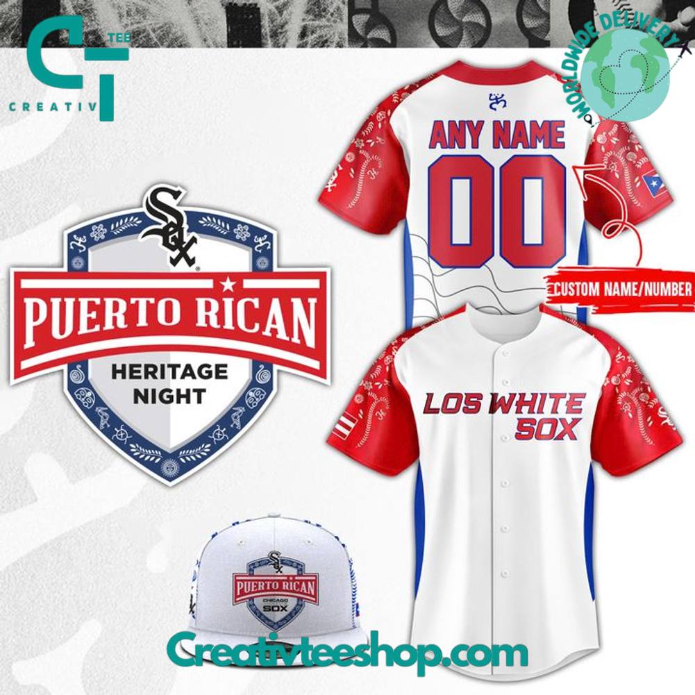 Chicago White Sox Puerto Rican Heritage Night 2025 Special Baseball Jersey