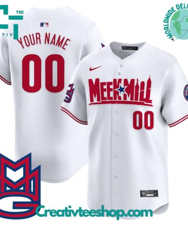Philadelphia Phillies Meek Mill Special Edition Baseball Jersey