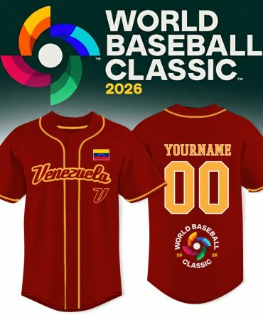 Venezuela Baseball Classic 2026 Special Edition-3D Baseball Jersey