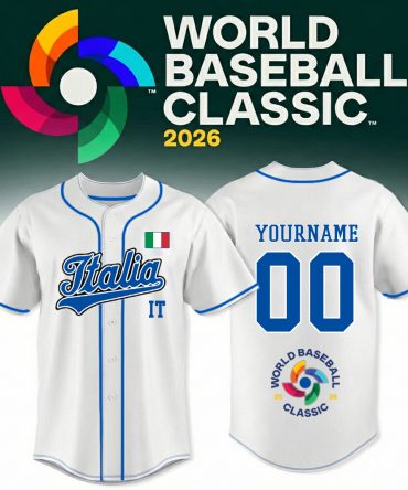 Italia Baseball Classic 2026 Special Edition-3D Baseball Jersey