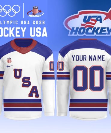 Usa 2026 Olympic Hockey Jersey Limited Edition White