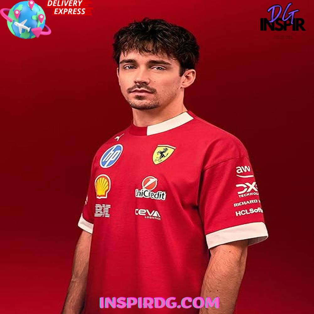 Puma Scuderia Ferrari F1 2025 Driver'S Red T-Shirt - Image 4