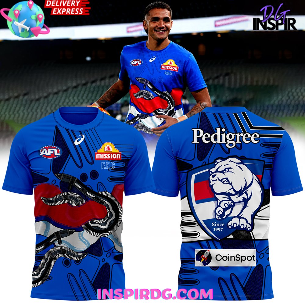 Afl Western Bulldogs 2024 Football Tshirt