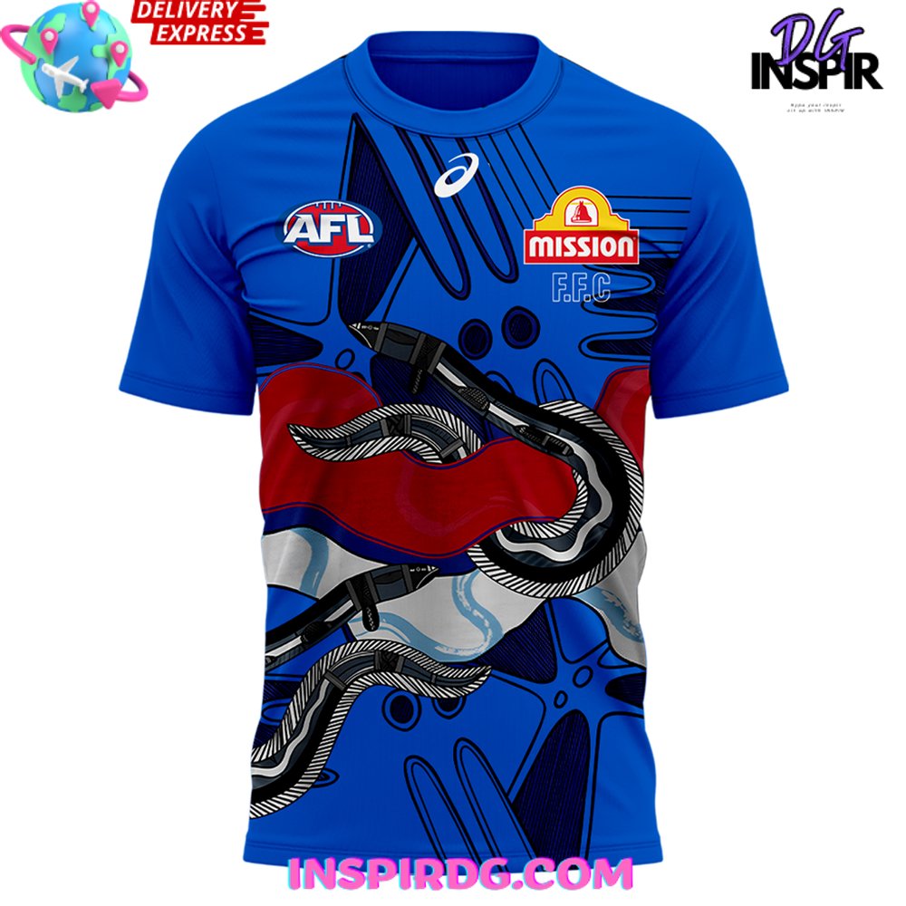 Afl Western Bulldogs 2024 Football Tshirt - Image 2