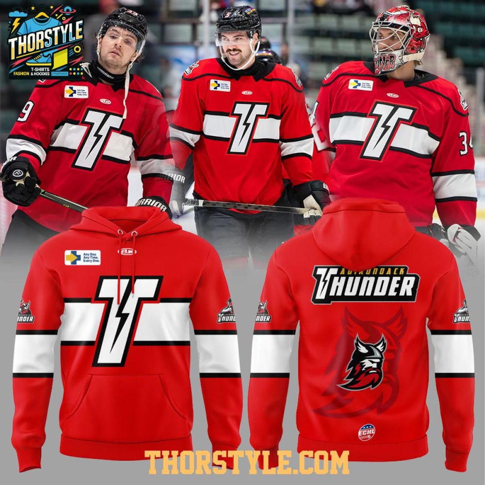 Adirondack Thunder Echl A Thunder Roll Call 2025 Hoodie T-Shirt