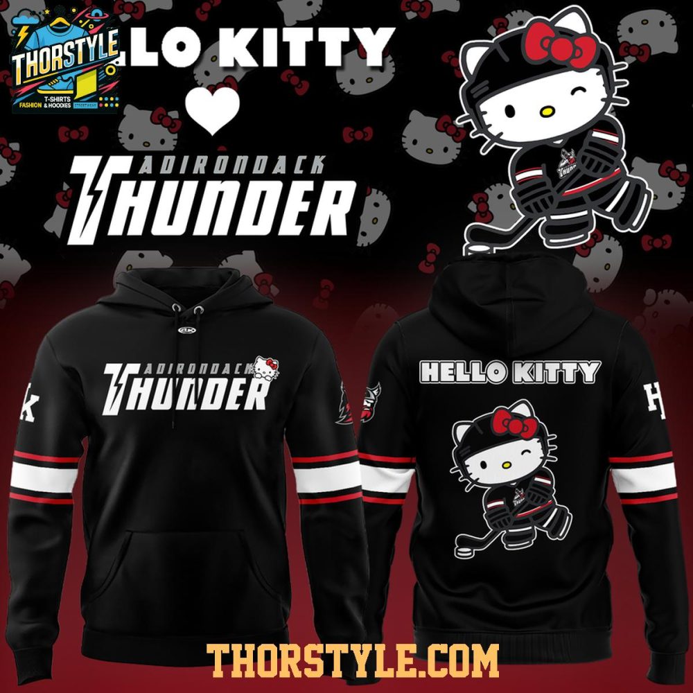 Adirondack Thunder Hello Kitty Night 2026 Celebration Hoodie Shirts