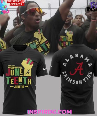 Alabama Crimson Tide Juneteenth Freedom Day T-Shirt