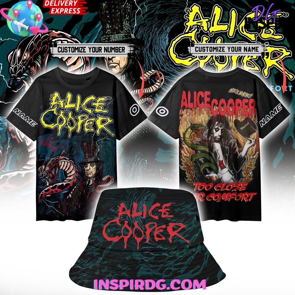Alice Cooper Custom Premium T-Shirt