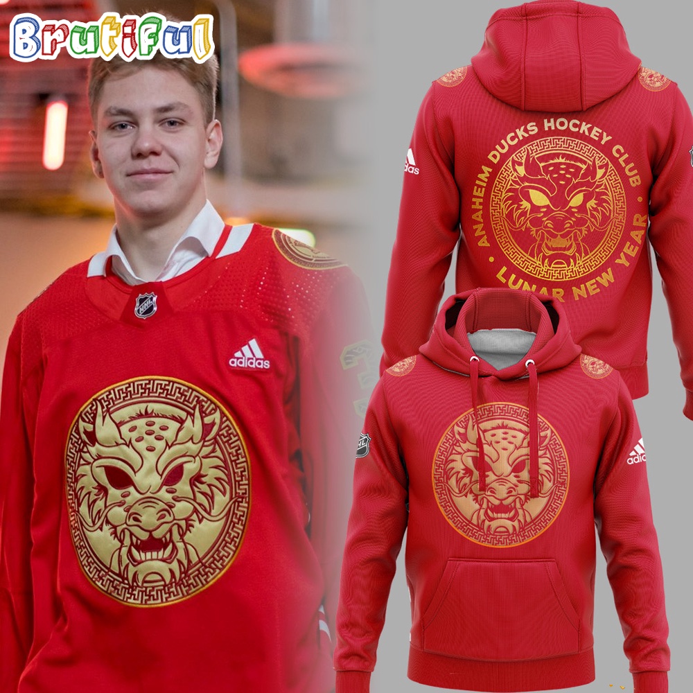 Anaheim Ducks Be The Dragon 2024 Hoodie For Hockey Fans