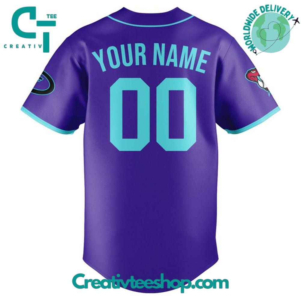 Arizona Diamondbacks Jesus Won Personalized Baseball Jersey - Image 3