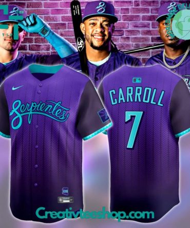 Arizona Diamondbacks City Connect "Serpientes" Limited Edition Baseball Jersey