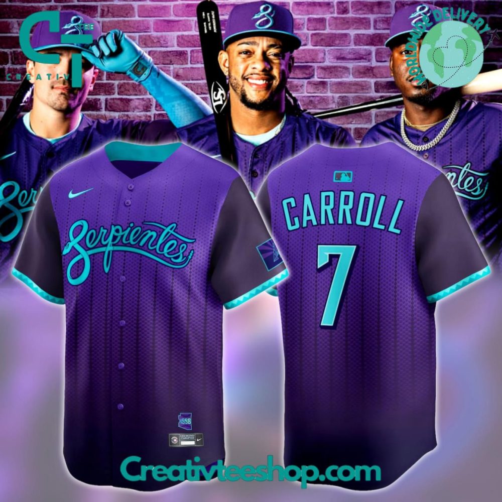 Arizona Diamondbacks City Connect "Serpientes" Limited Edition Baseball Jersey