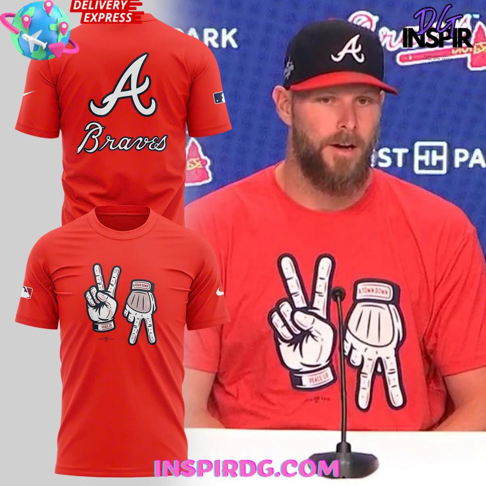 Atlanta Braves Peace Up A-Town Down Special Shirt Collection