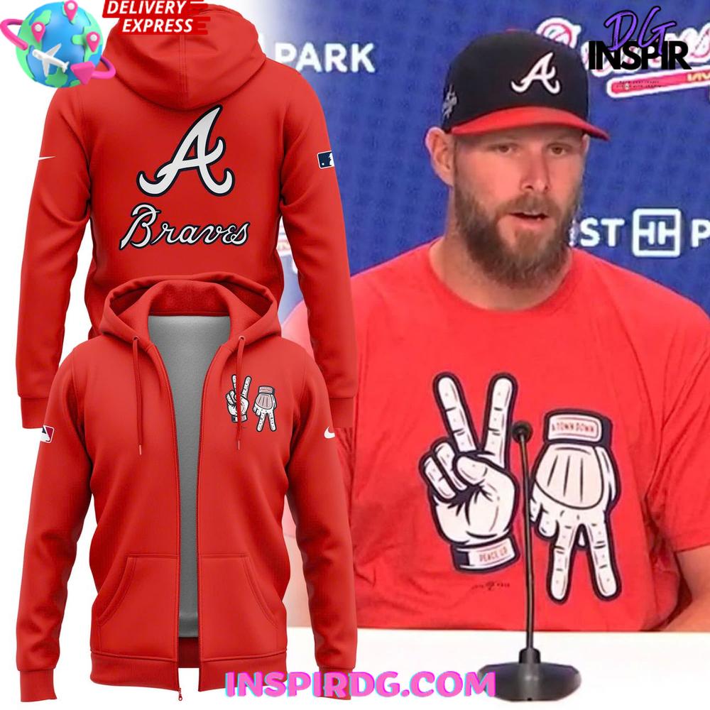 Atlanta Braves Peace Up A-Town Down Special Shirt Collection - Image 10