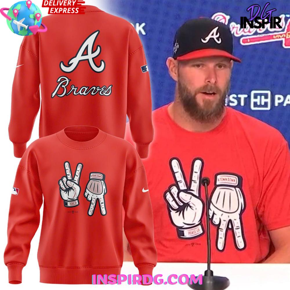 Atlanta Braves Peace Up A-Town Down Special Shirt Collection - Image 13