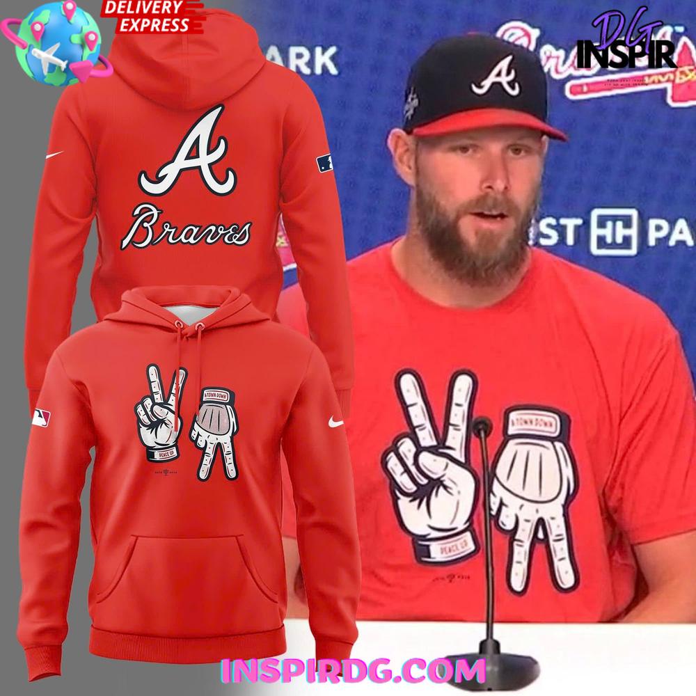 Atlanta Braves Peace Up A-Town Down Special Shirt Collection - Image 7