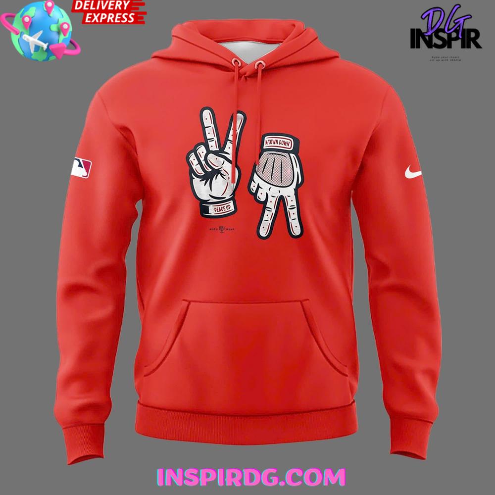 Atlanta Braves Peace Up A-Town Down Special Shirt Collection - Image 8