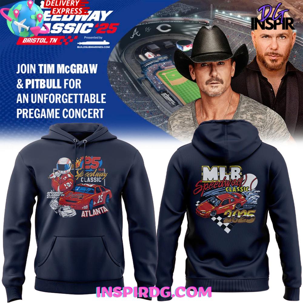 Atlanta Braves Speedway Classic 2025 Edition Shirt Collection - Image 4