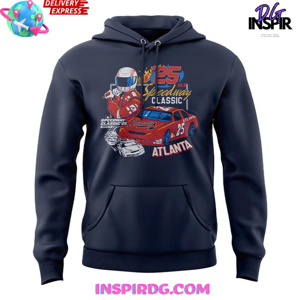 Atlanta Braves Speedway Classic 2025 Edition Shirt Collection - Image 5