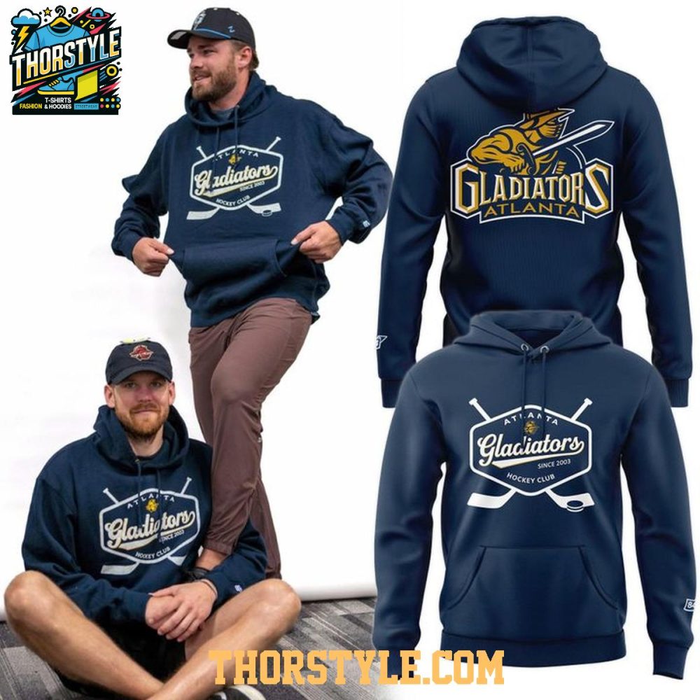 Atlanta Gladiators 2025 Ignite The Fury Hoodie T-Shirt