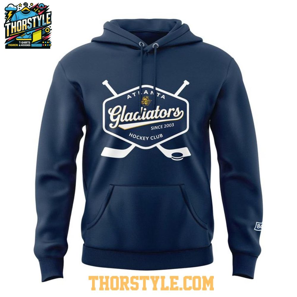Atlanta Gladiators 2025 Ignite The Fury Hoodie T-Shirt - Image 2