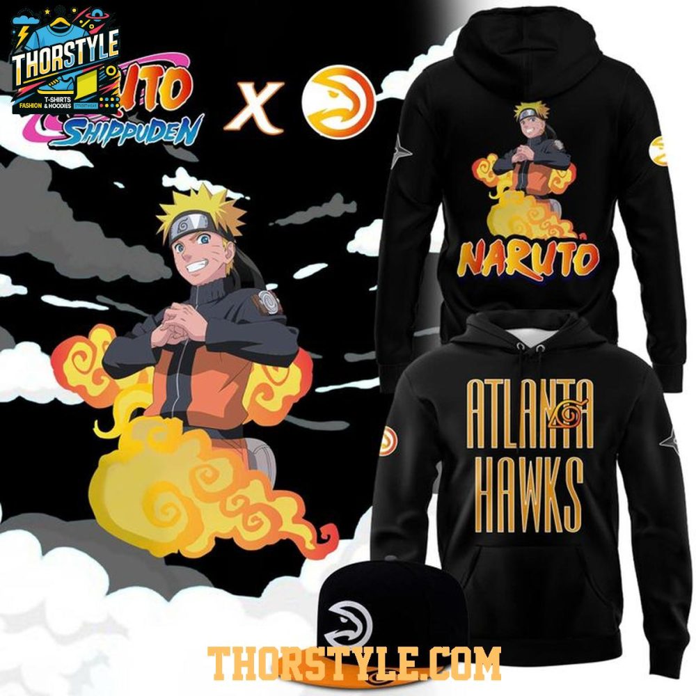 Atlanta Hawks Naruto Night Celebration 2026 Hoodie T-Shirt