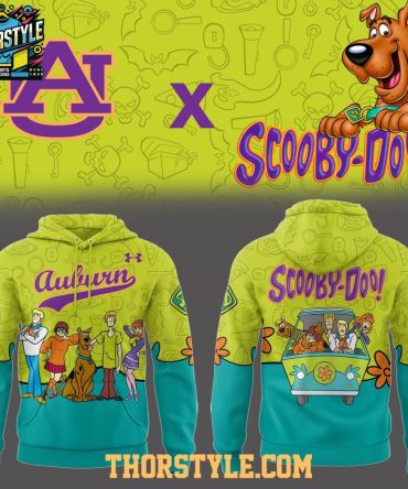 Auburn Tigers Scooby-Doo 2026 Crossover Ncaa Hoodie T-Shirt