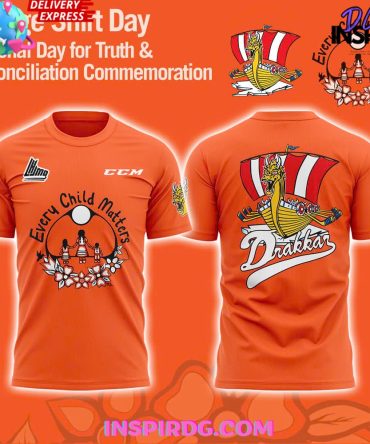 Baie-Comeau Drakkar Truth And Reconciliation 2024 T-Shirt