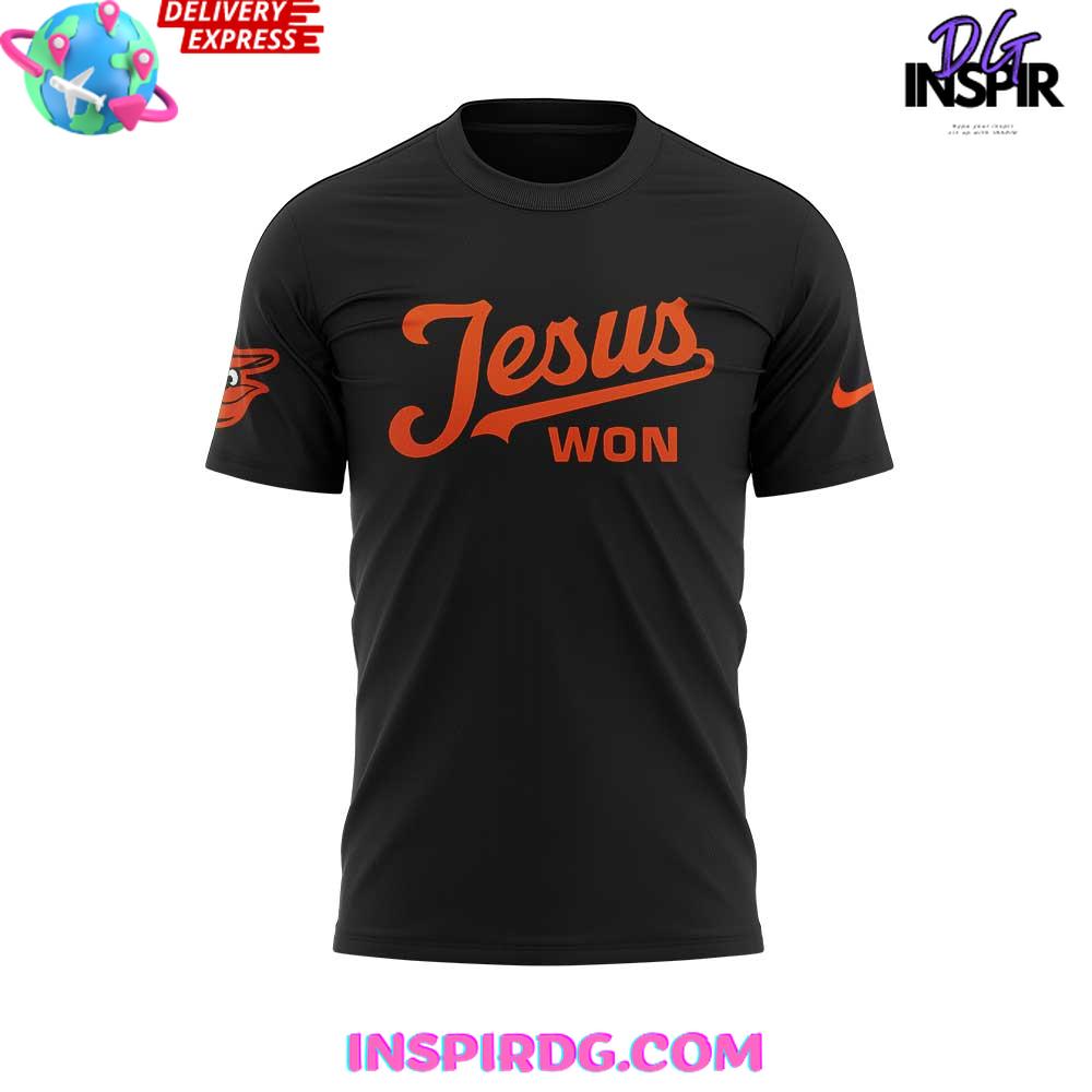 Baltimore Orioles Jesus Won Limited Edition T-Shirt - Image 2