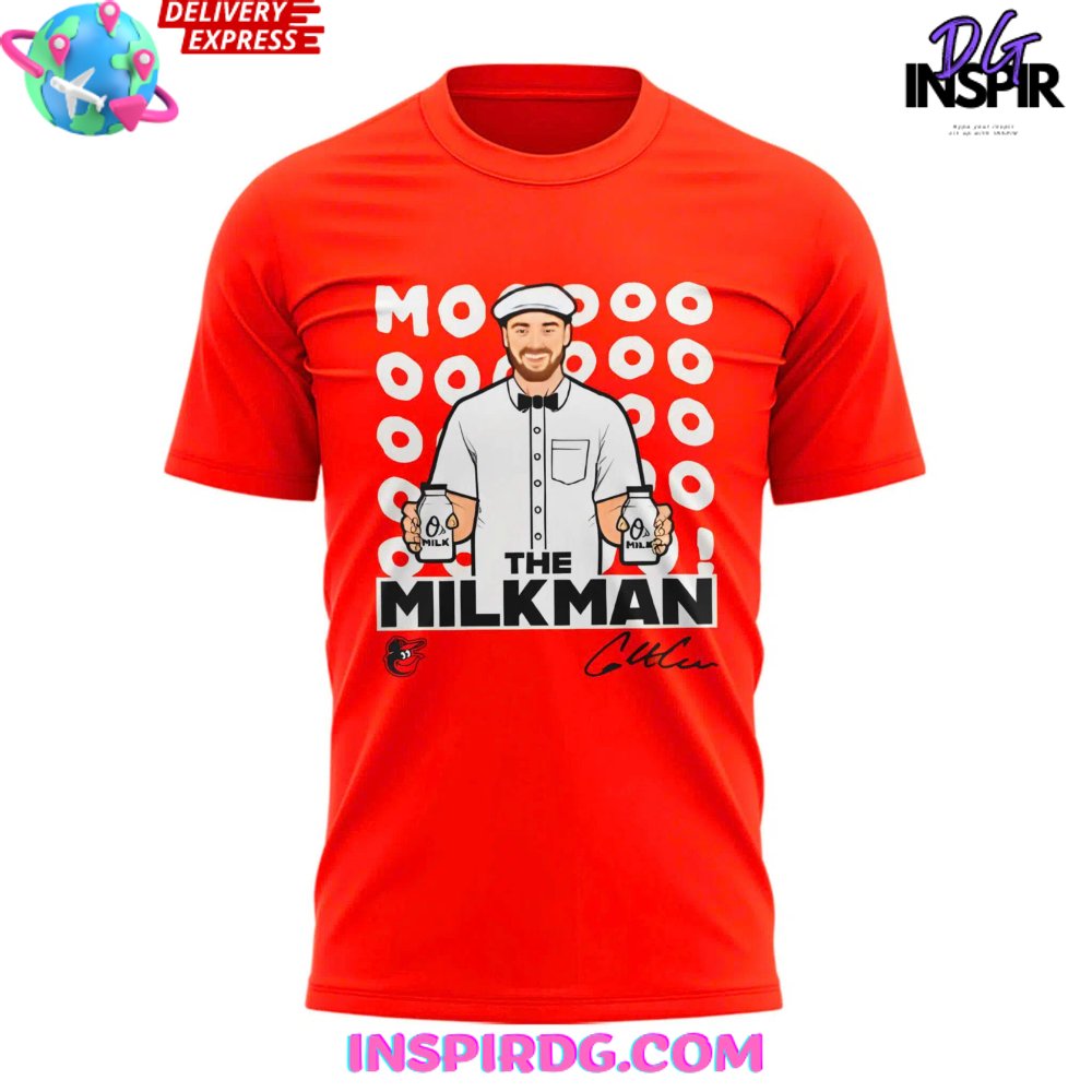 Baltimore Orioles Milkman 2024 T-Shirt - Image 3