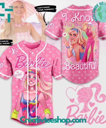Barbie X Louis Vuitton Baseball Jersey
