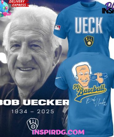 Baseball Hall Of Famer Bob Uecker Blue T-Shirt