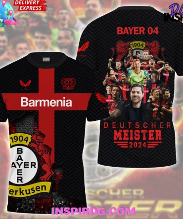 Bayer 04 Leverkusen Meister Legend 3D Shirt