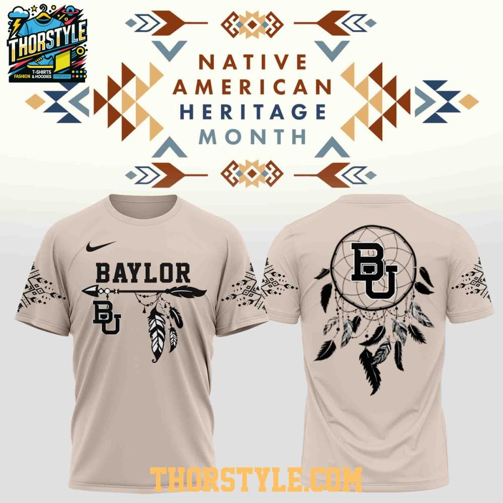 Baylor Bears Native American Heritage The Root The Pride 2025 Hoodie T-Shirt - Image 2