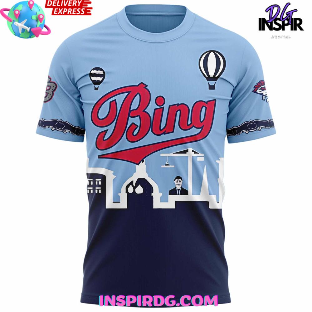 Binghamton Rumble Ponies Independence Day 2025 T-Shirt - Image 2