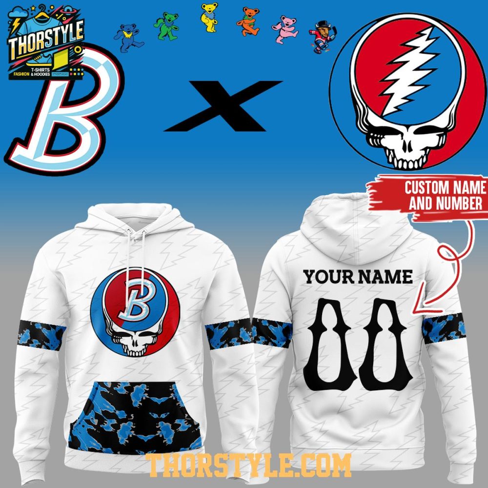 Bloomington Bison X Grateful Dead Night 2026 Personalized Hoodie Shirts