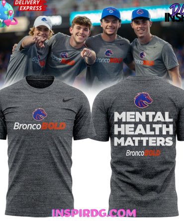 Boise State Broncos Mental Health Matters 2024 T-Shirt