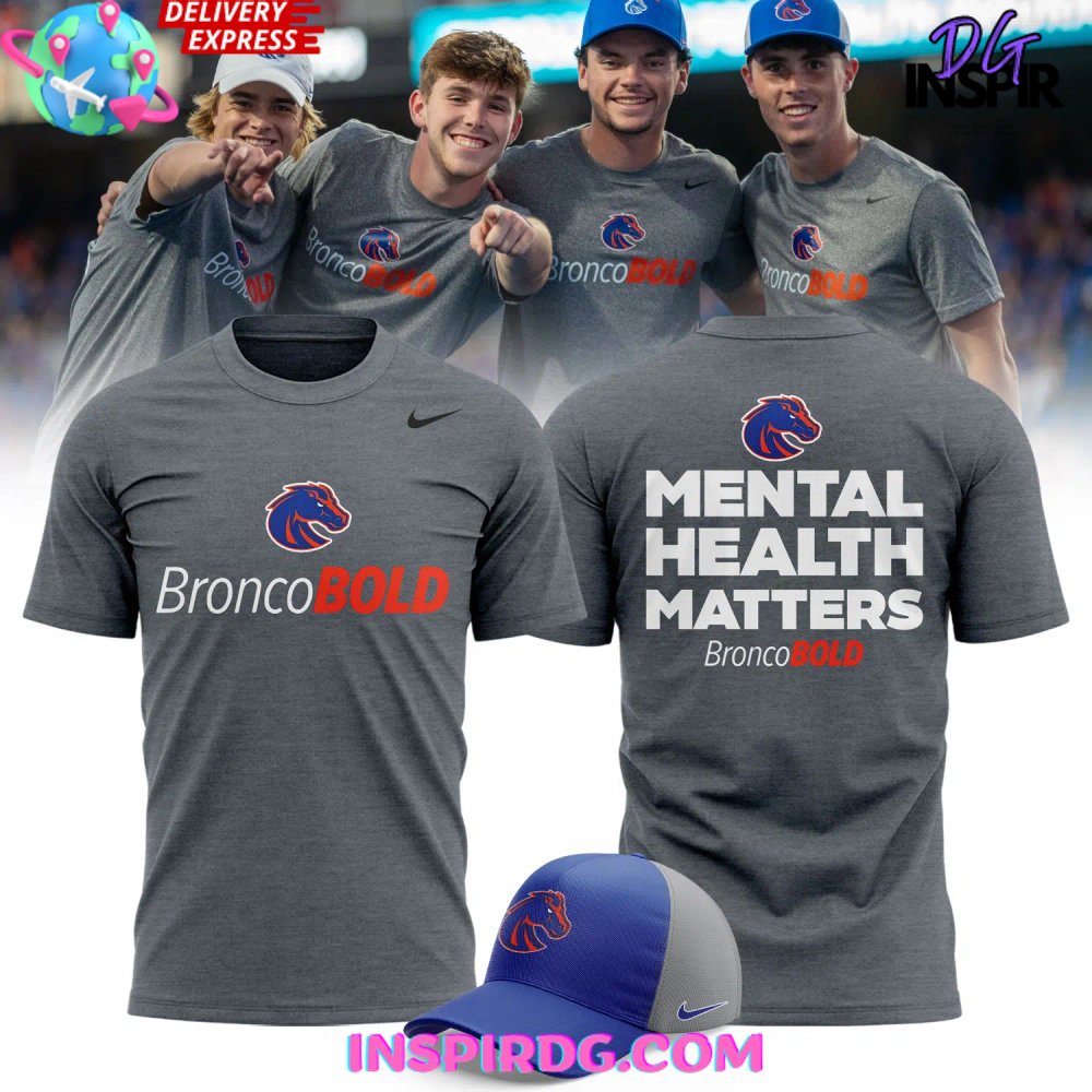 Boise State Football 2024 Mental Health Matters T-Shirt