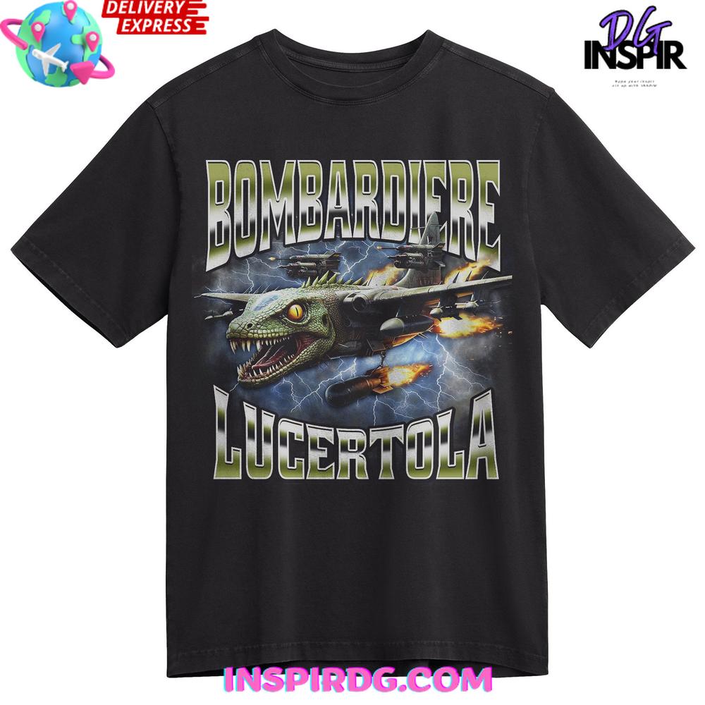 Bombardiere Lucertola Brainrot Special T-Shirt - Image 3