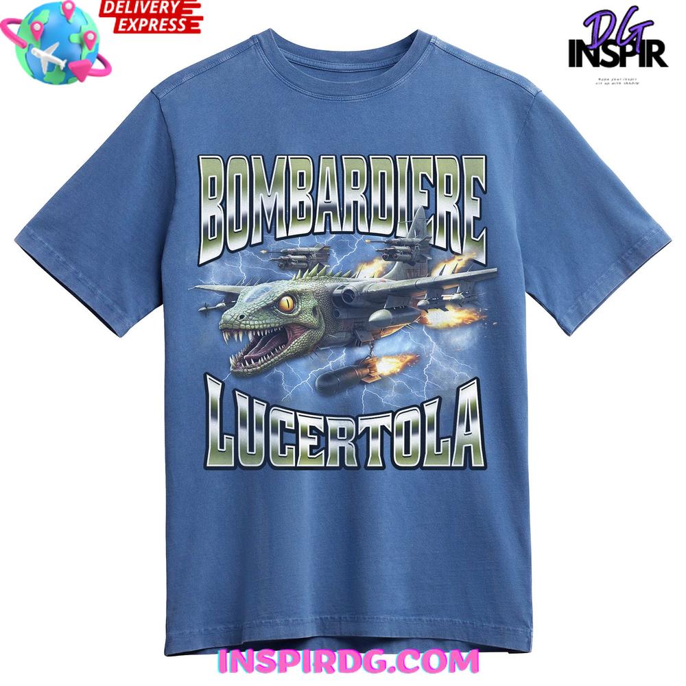 Bombardiere Lucertola Brainrot Special T-Shirt - Image 4