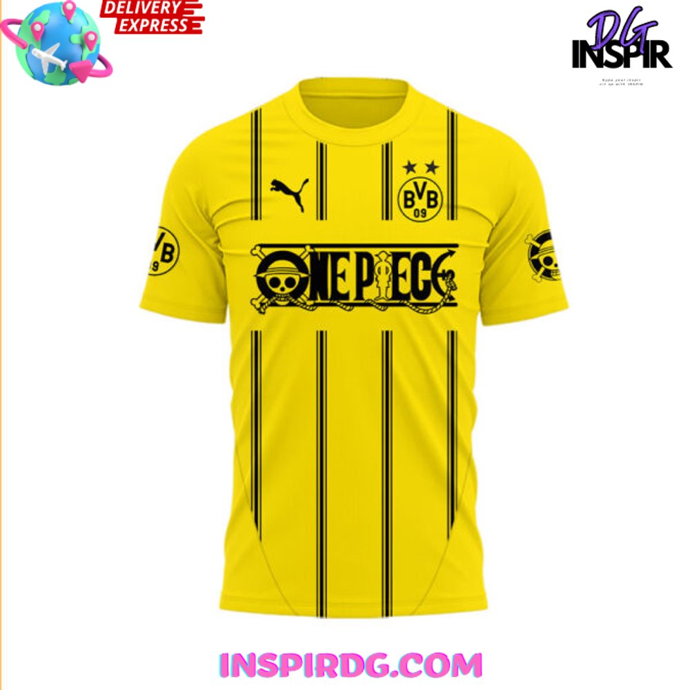 Borussia Dortmund X One Piece Limited Edition T-Shirt - Image 2