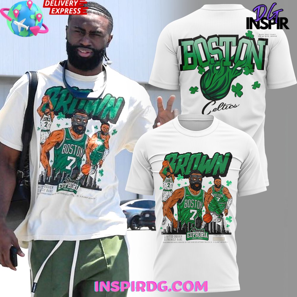 Boston Celtics "Brown 7" Trending Hoodie T-Shirt