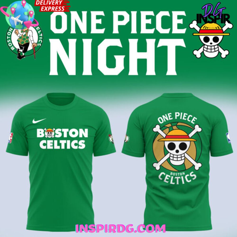 Boston Celtics X One Piece Performance T-Shirt
