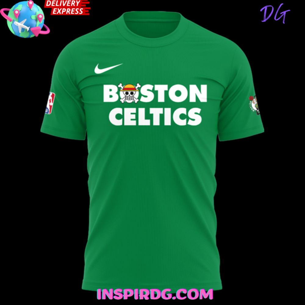 Boston Celtics X One Piece Performance T-Shirt - Image 2