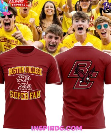 Boston College Football Super Fan 2024 Red T-Shirt